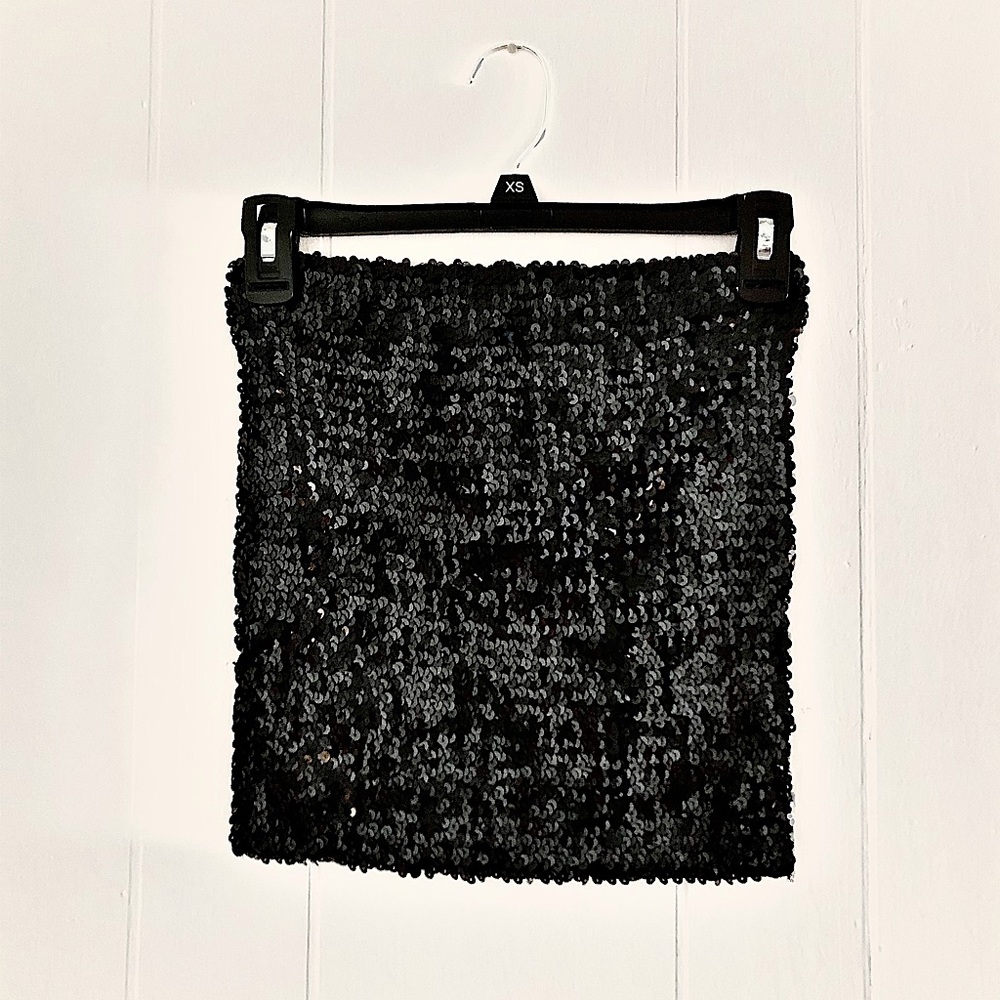 Sequin tube top